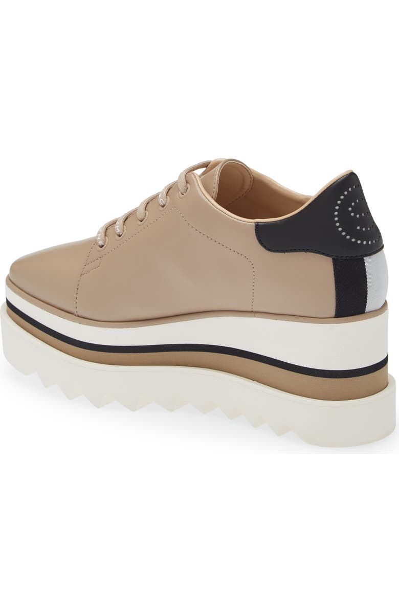 Stella McCartney Sneak-Elyse Platform Wedge Sneaker, Alternate, color,