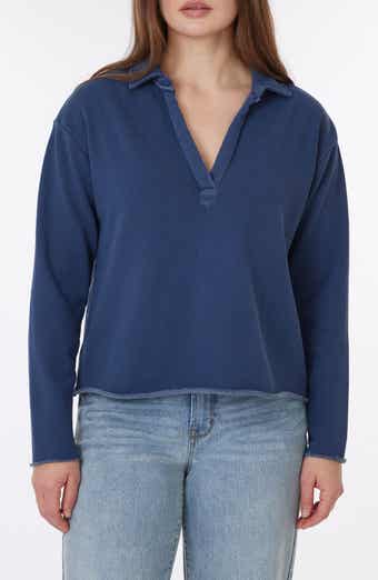 C & C California Samantha Sun Washed Terry Pullover