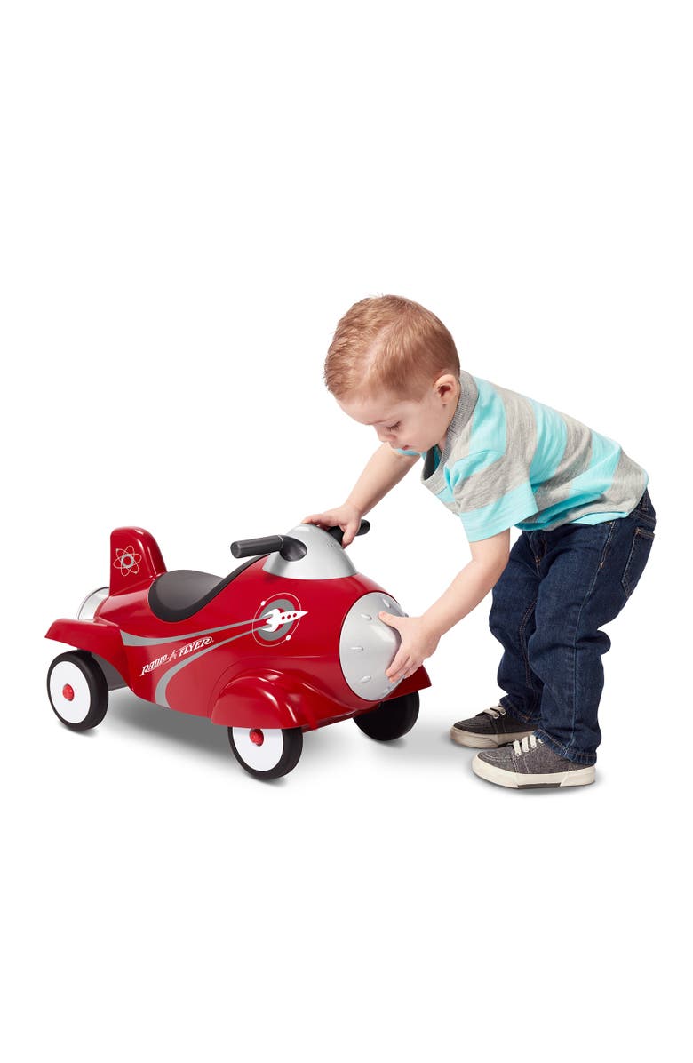 Radio Flyer Retro Rocket, Alternate, color, Red