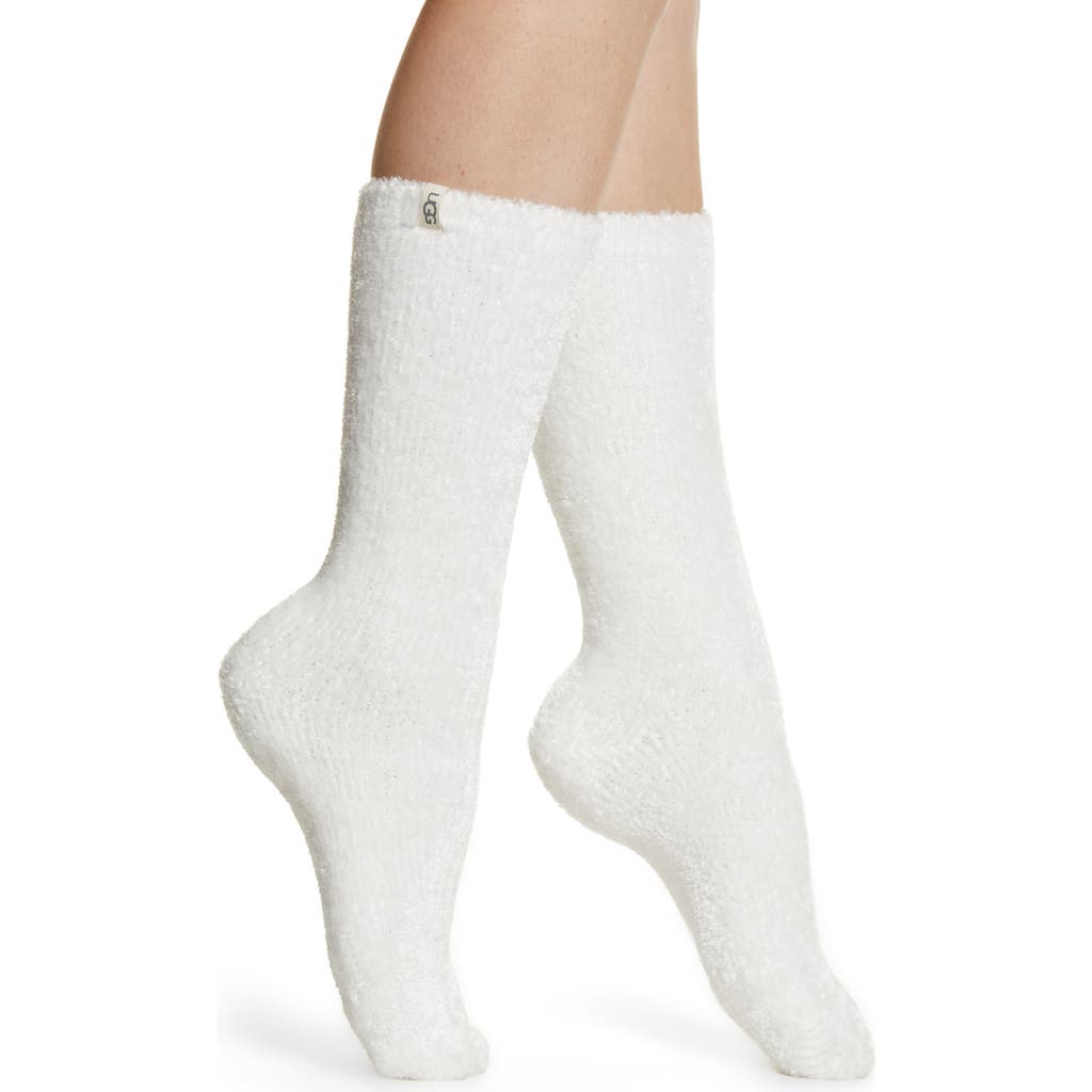 Ugg(r) Leda Cozy Socks In White