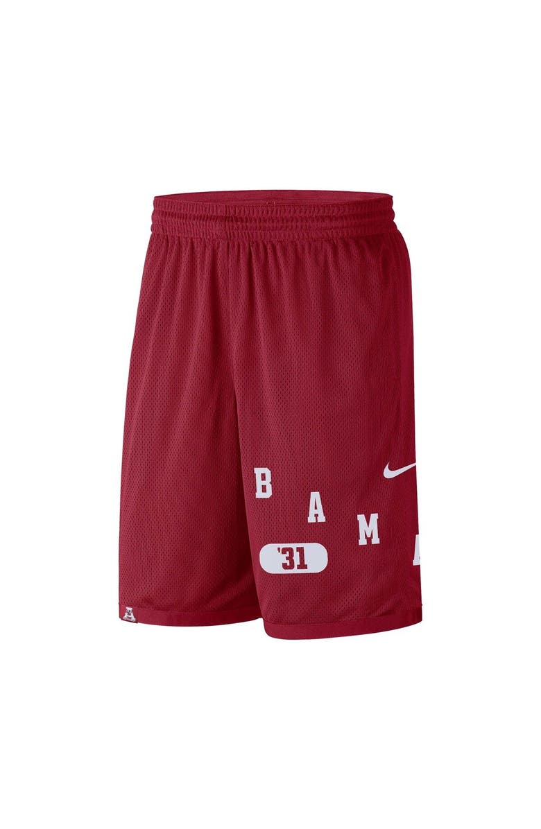 Nike Men's Nike Crimson Alabama Crimson Tide Wordmark Performance Shorts, Alternate, color, Crimson