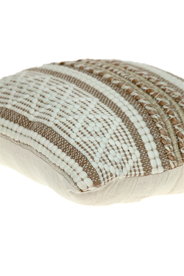 Lennon Transitional Ivory Throw Pillow, Alternate, color, IVORY