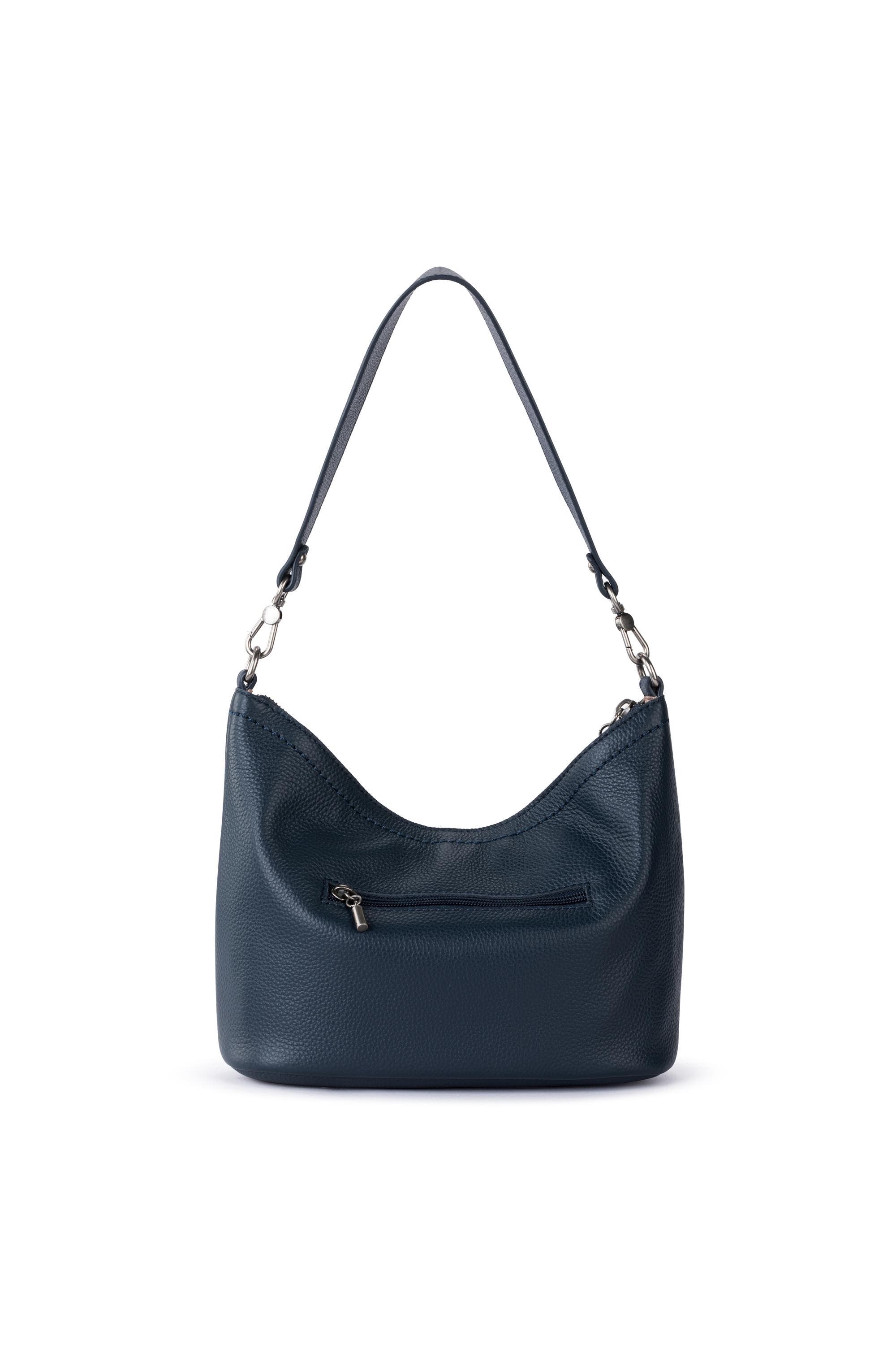Jasmine Small Hobo, Alternate, color, Indigo