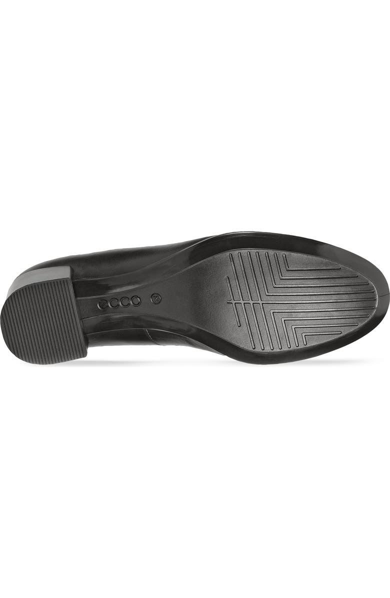 ECCO Block Heel Pump, Alternate, color, Black