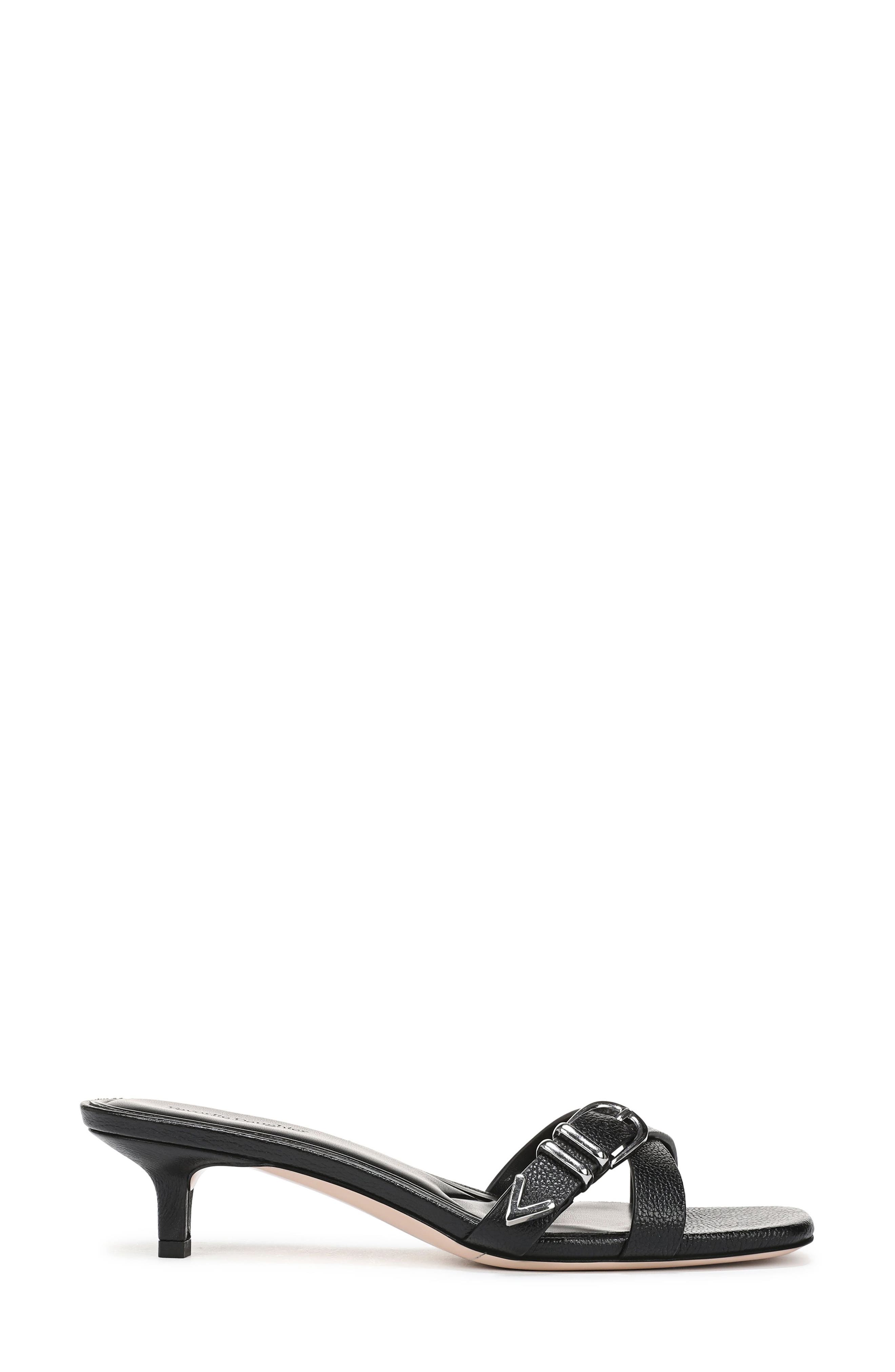 Favorite Daughter Shiloh Kitten Heel Sandal, Alternate, color, Black