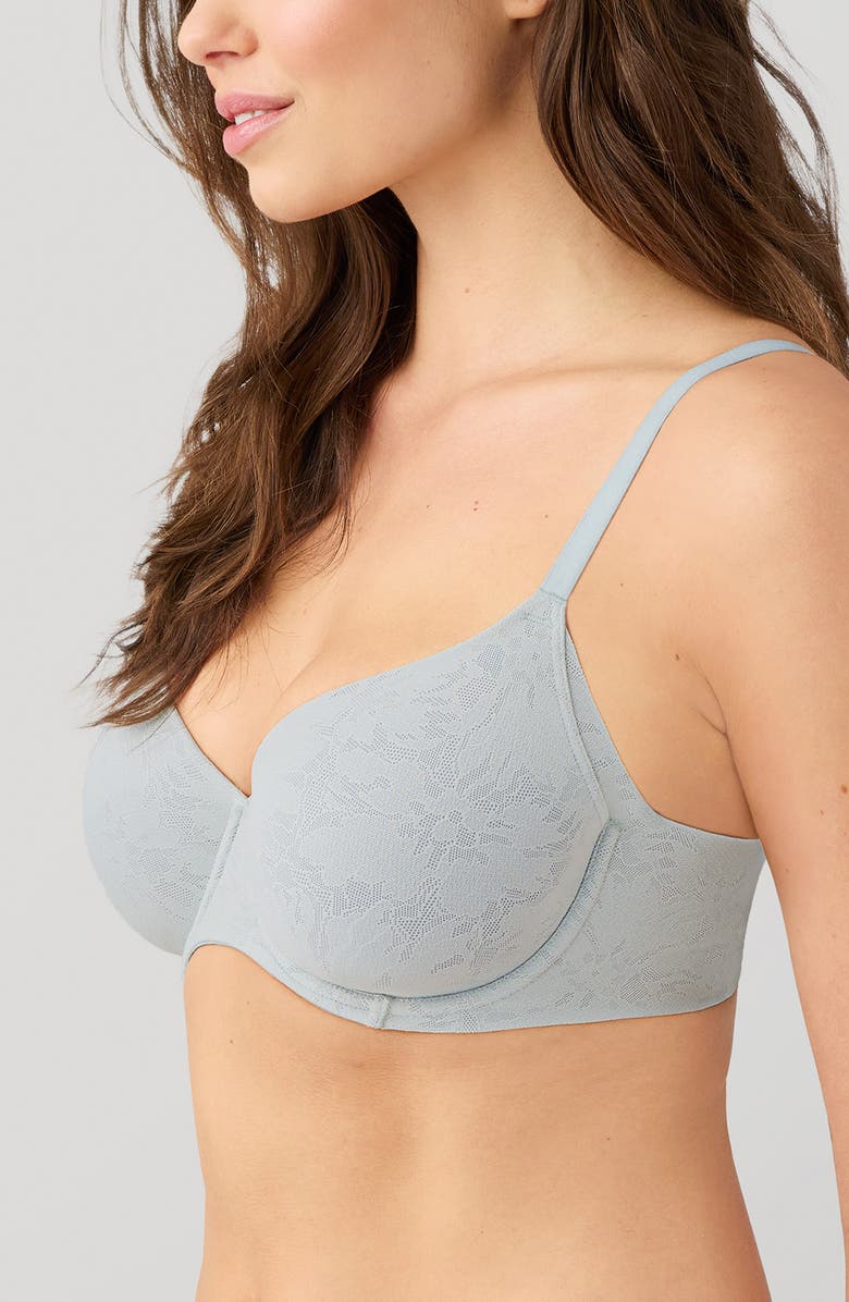 Wacoal Taking Sides Underwire Contour Bra, Alternate, color, Belgian Bloc