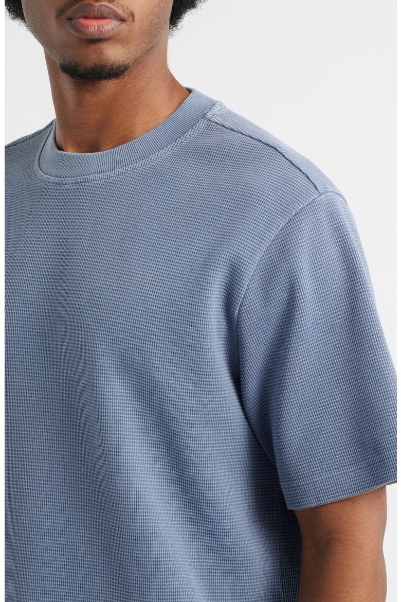 Oversize Waffle T-Shirt, Alternate, color, GREY FOLKSTONE