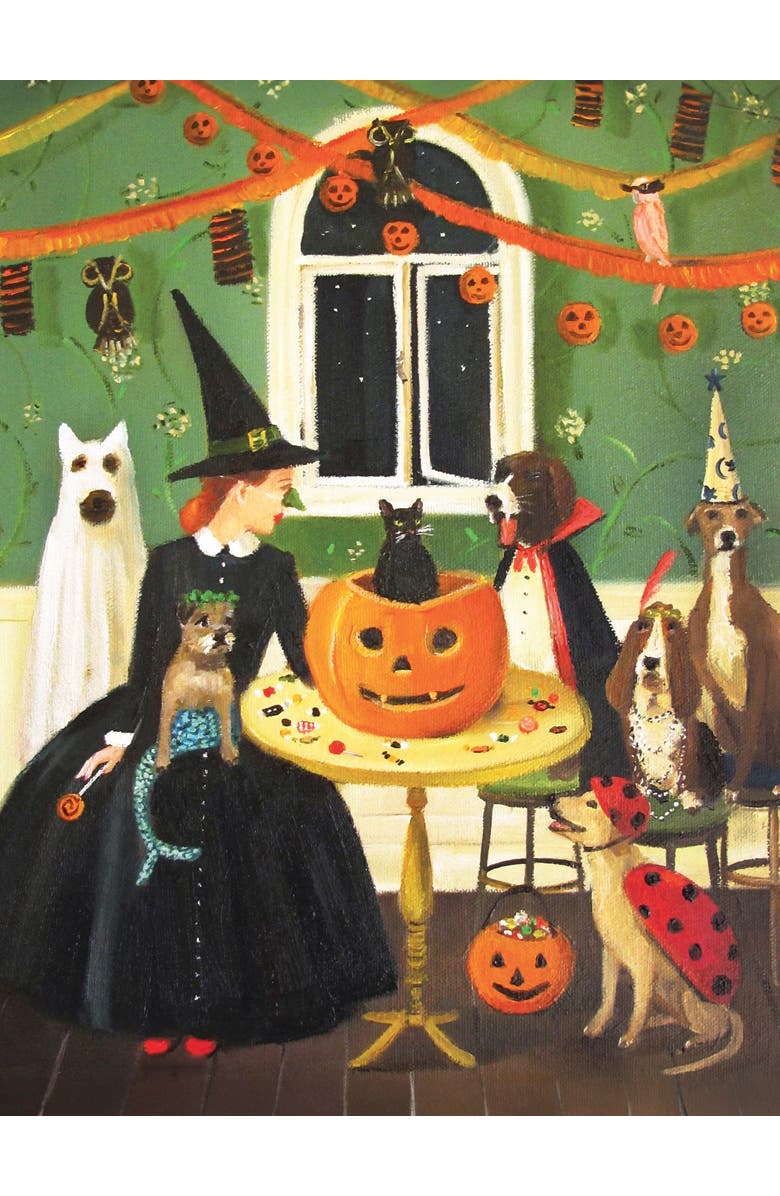 NEW YORK PUZZLE COMPANY Tricks 
Treats 500 Piece Puzzle, Alternate, color, NO COLOR