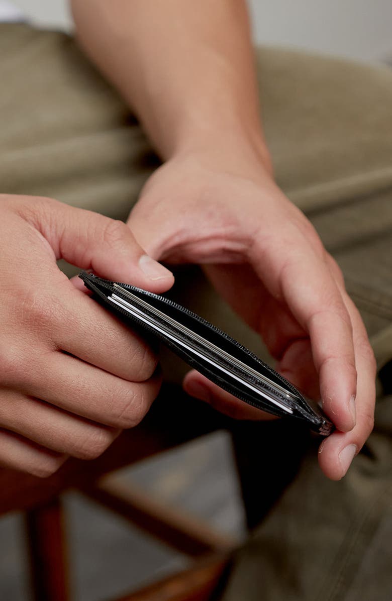 Ezra Arthur Classic Card Holder Wallet, Alternate, color, Black