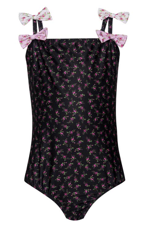 Kids' Maddie Bow One-Piece Swimsuit (Toddler, Little Kid & Big Kid)