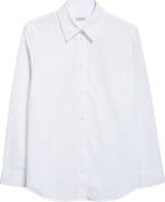 Burberry Ellora Cotton Poplin Button-Up Shirt
