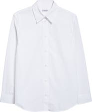 Burberry Ellora Cotton Poplin Button-Up Shirt