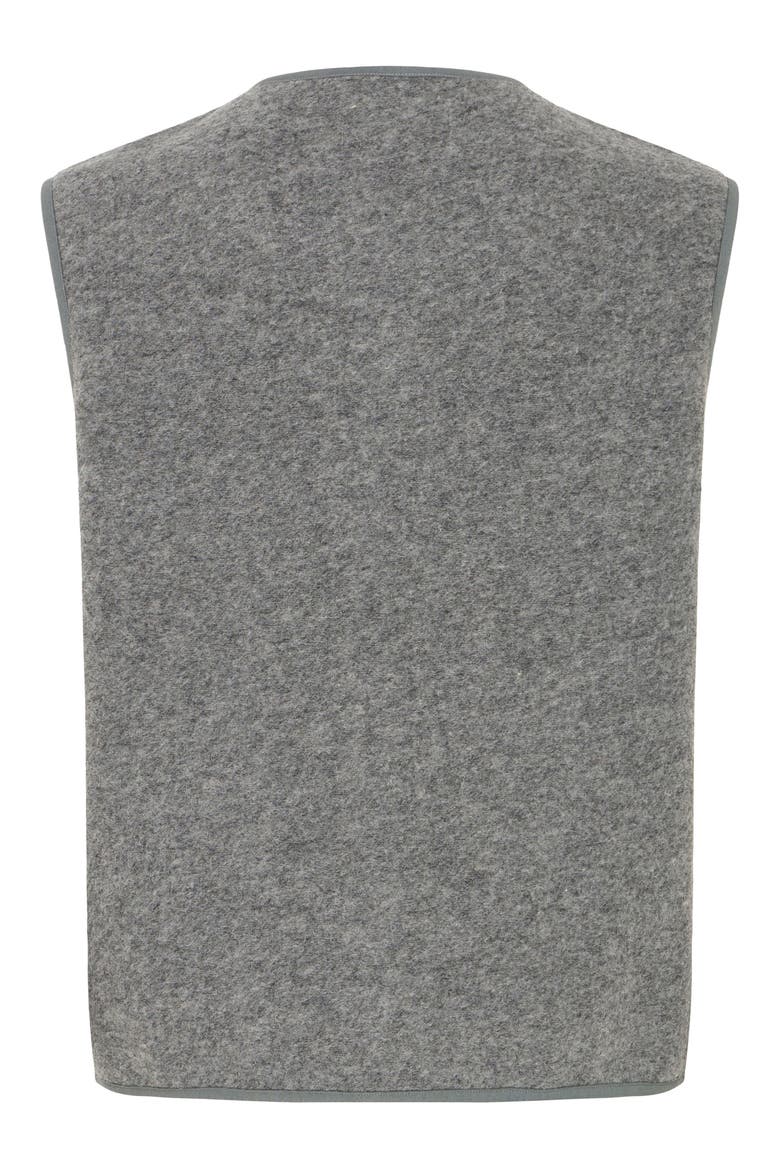Wool Blend Vest, Alternate, color, MONUMENT MELANGE