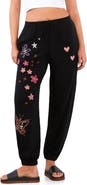 Billy T In Full Bloom Embroidered Joggers