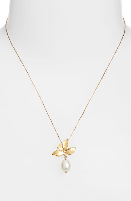 Set & Stones Maeve Freshwater Pearl Pendant Necklace In Multi
