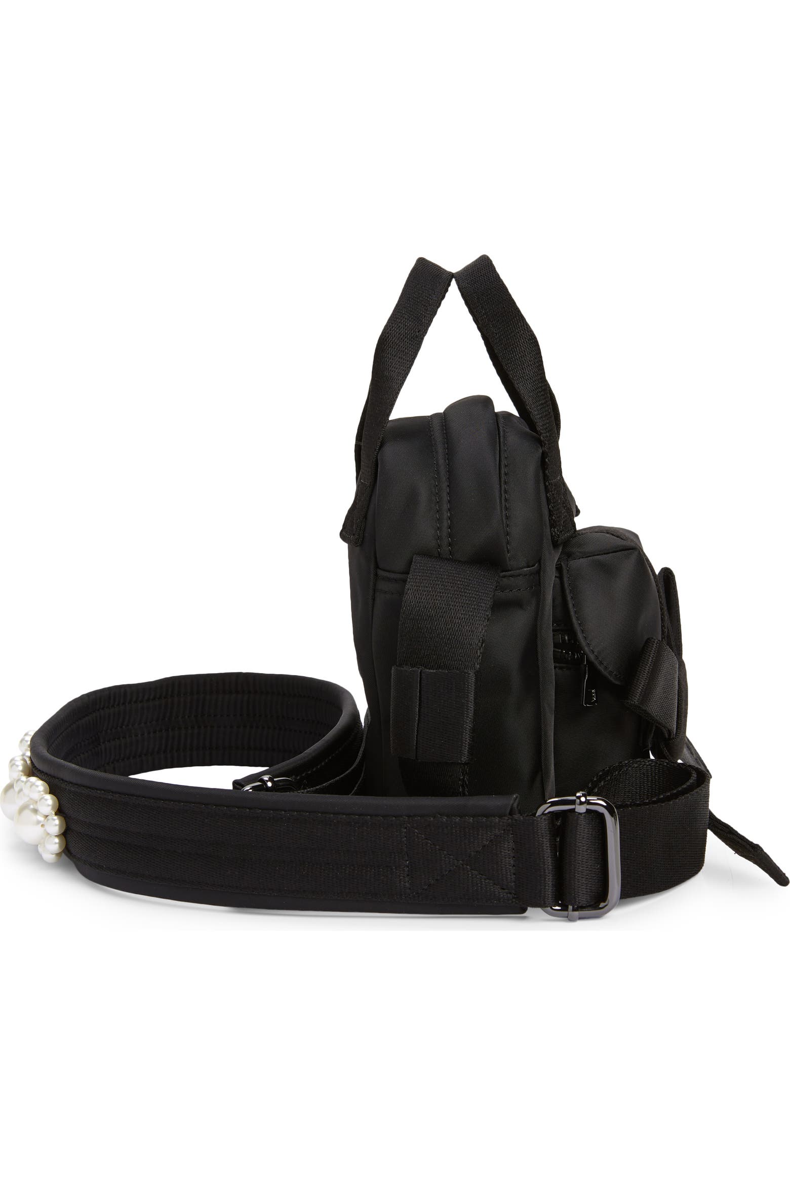 Preppy Mini Rug Simone Rocha Mini Classic Beaded Bow Crossbody Bag (Women) | Nordstromrack