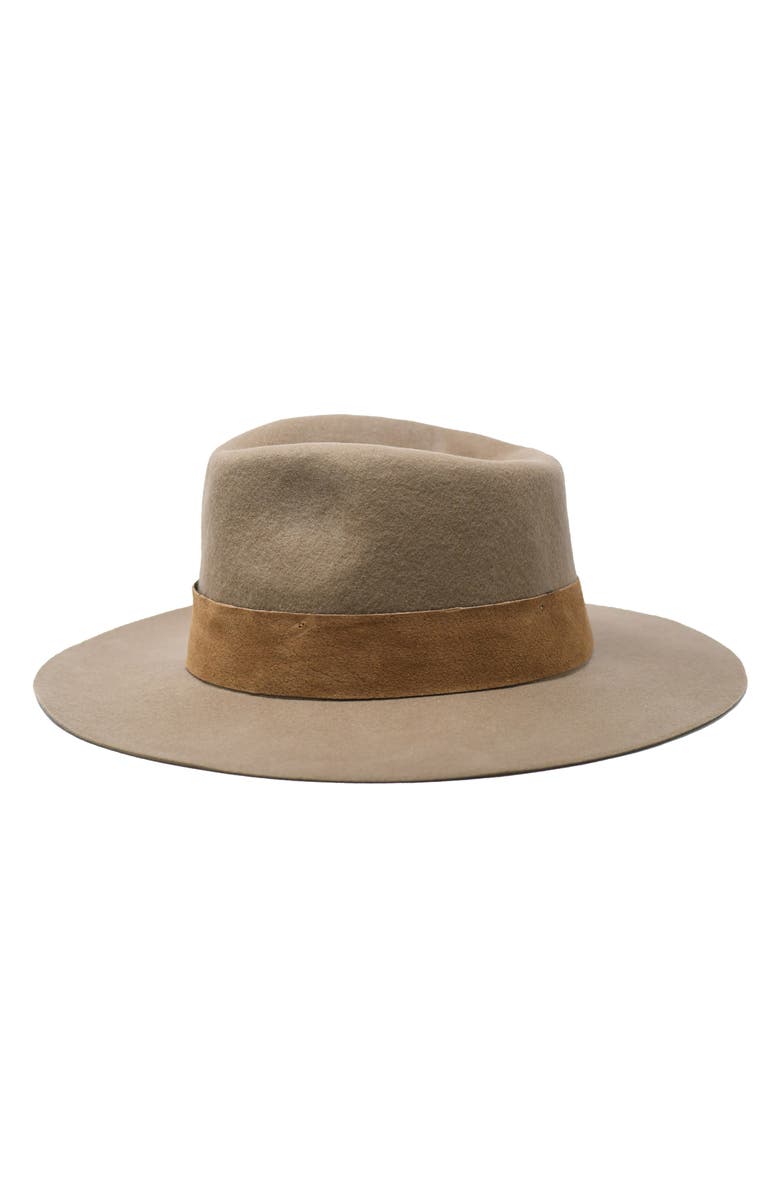 NOAKE High Crown Wool Fedora, Alternate, color, 