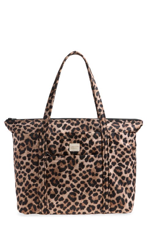 Mira Leopard Print Tote