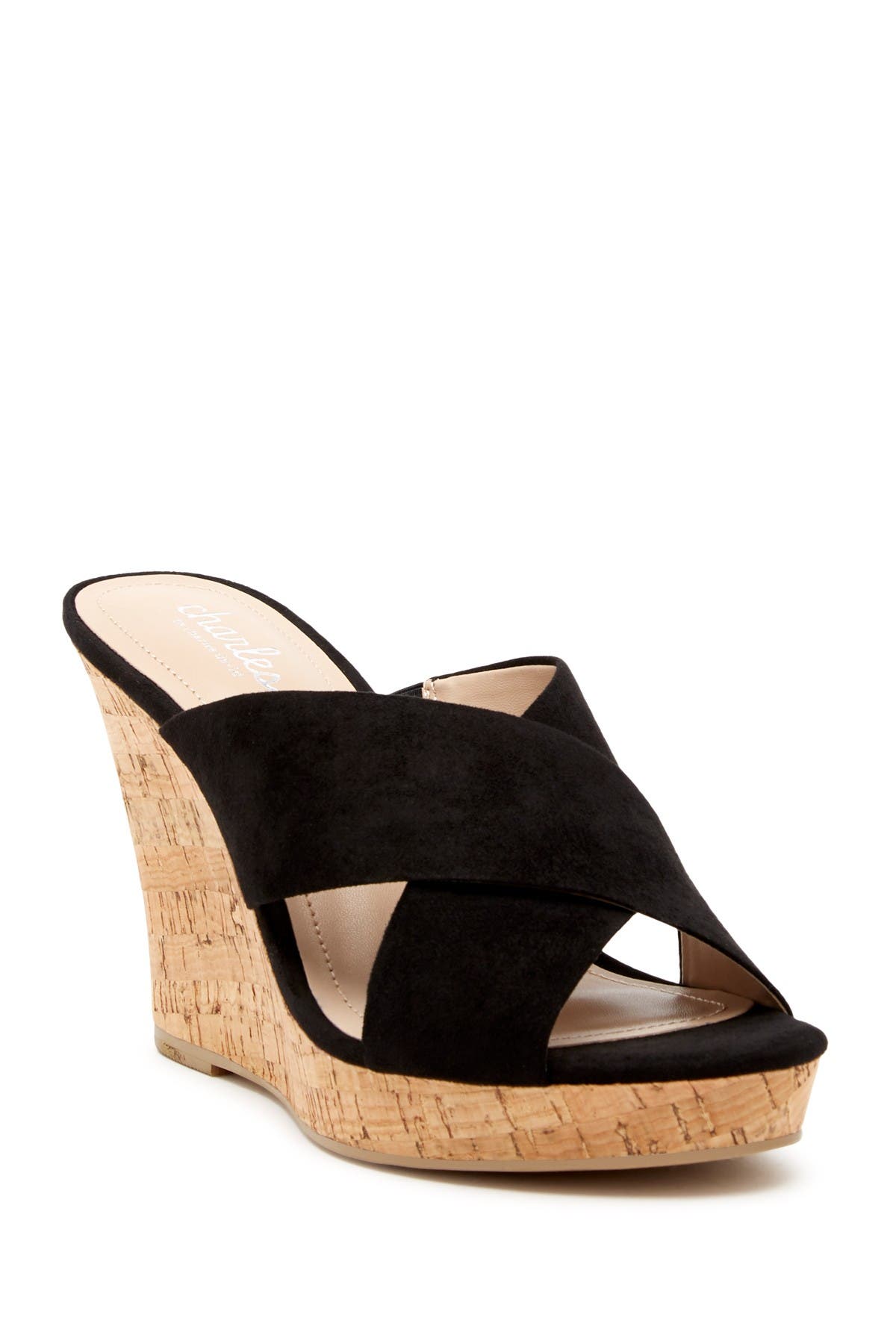 Charles by Charles David Latrice Wedge Sandal, Main, color, 