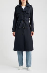Sam Edelman Tie Belt Trench Coat