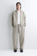 COS Cotton-Piqué Oversized Barrel-Leg Joggers