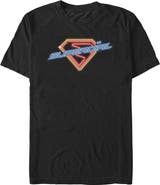 Supergirl Men's Supergirl Neon Sign Logo Graphic T-Shirt