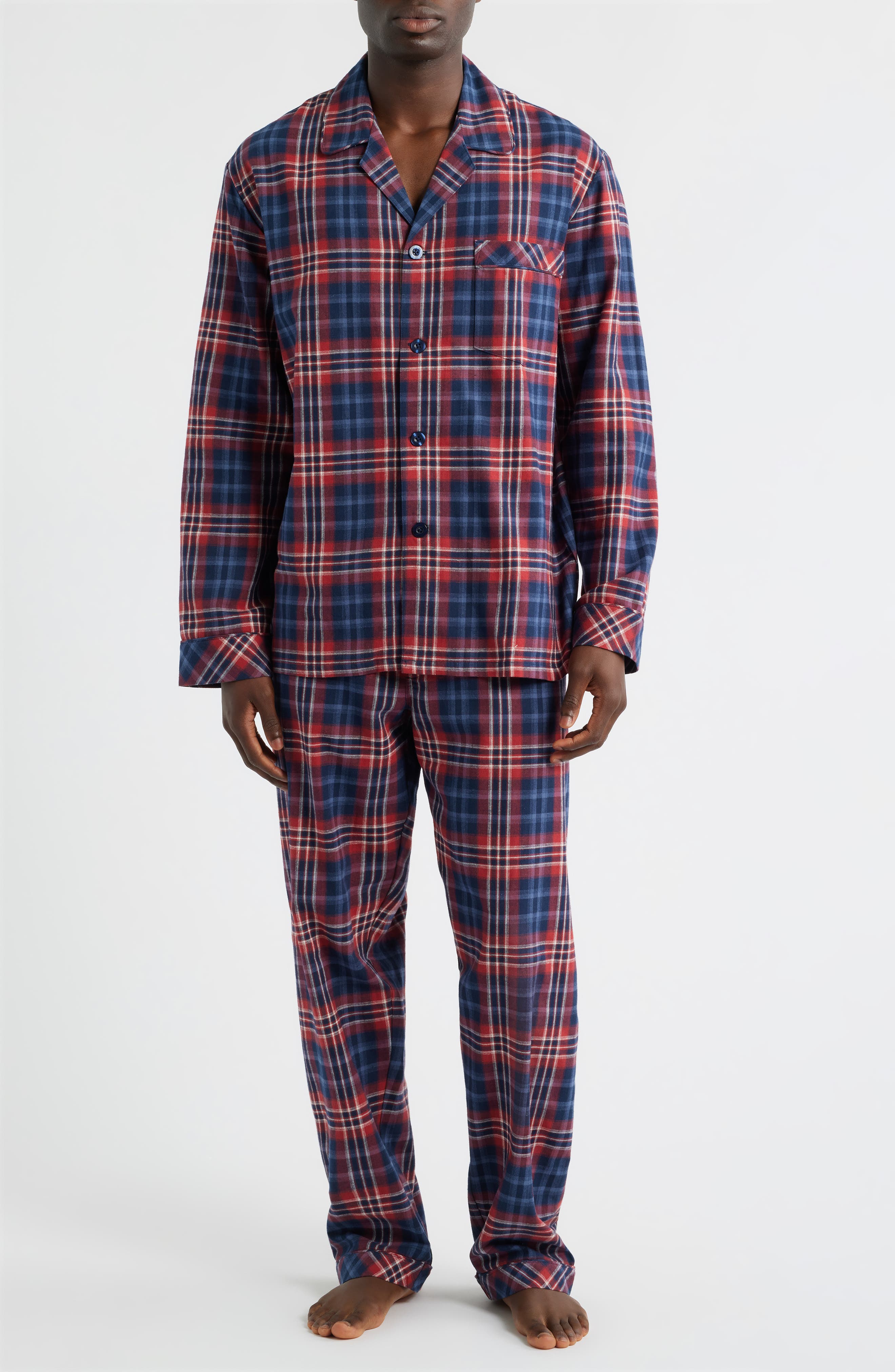 selected NAVY/RED