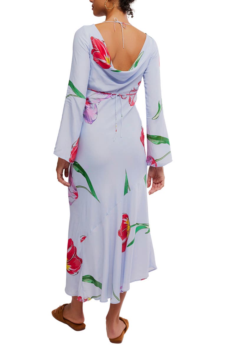Zadie Tulip Print Long Sleeve Maxi Dress, Alternate, color, SPRING COMBO