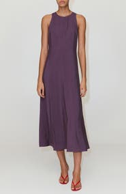 MANGO A-Line Dress with Stitching Detail