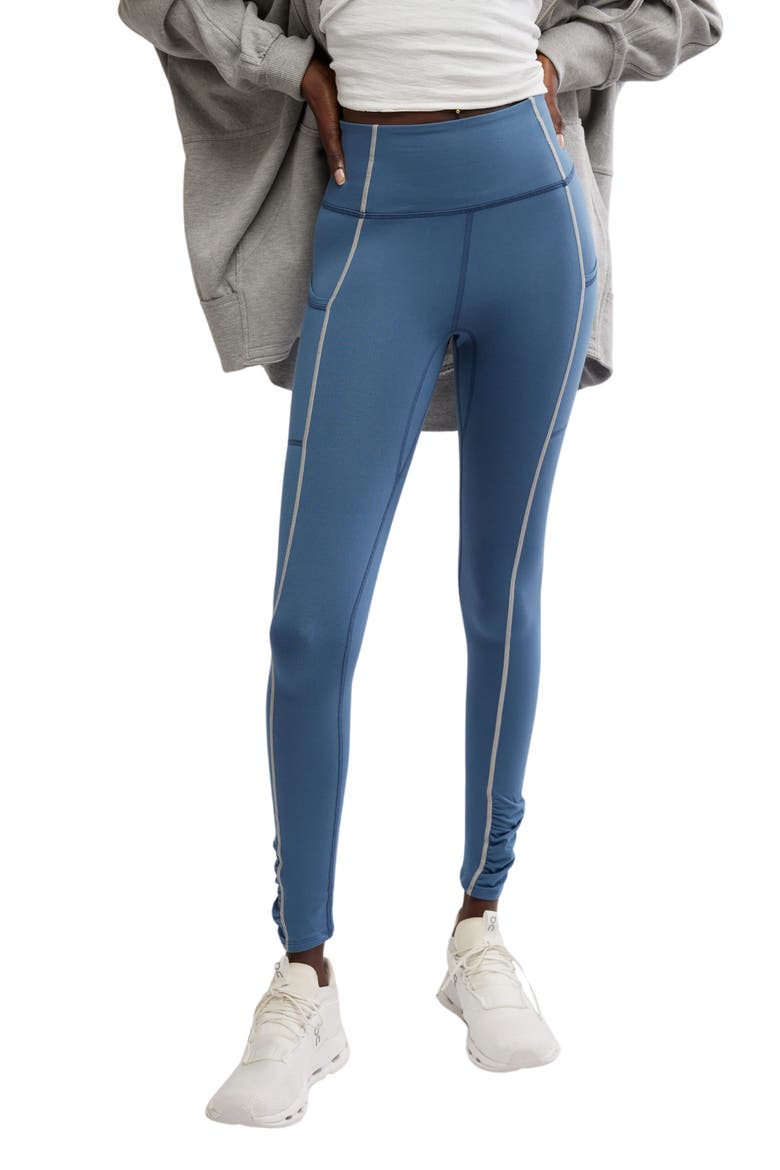 FP Movement You're a Peach Pocket Leggings, Main, color, SKYLINE