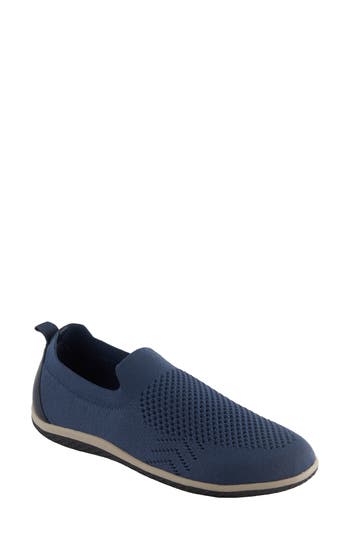 David Tate Gossip Slip-on Sneaker In Blue