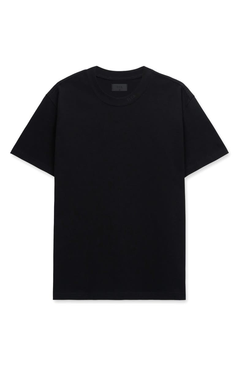 RtA Rico Cotton T-Shirt, Main, color, Black Collar Logo