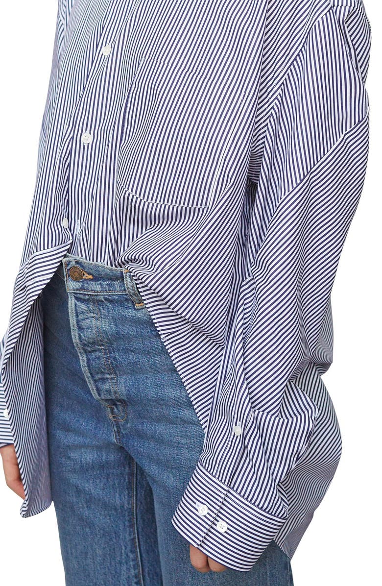 VETEMENTS Stripe Cotton Shirt, Alternate, color,