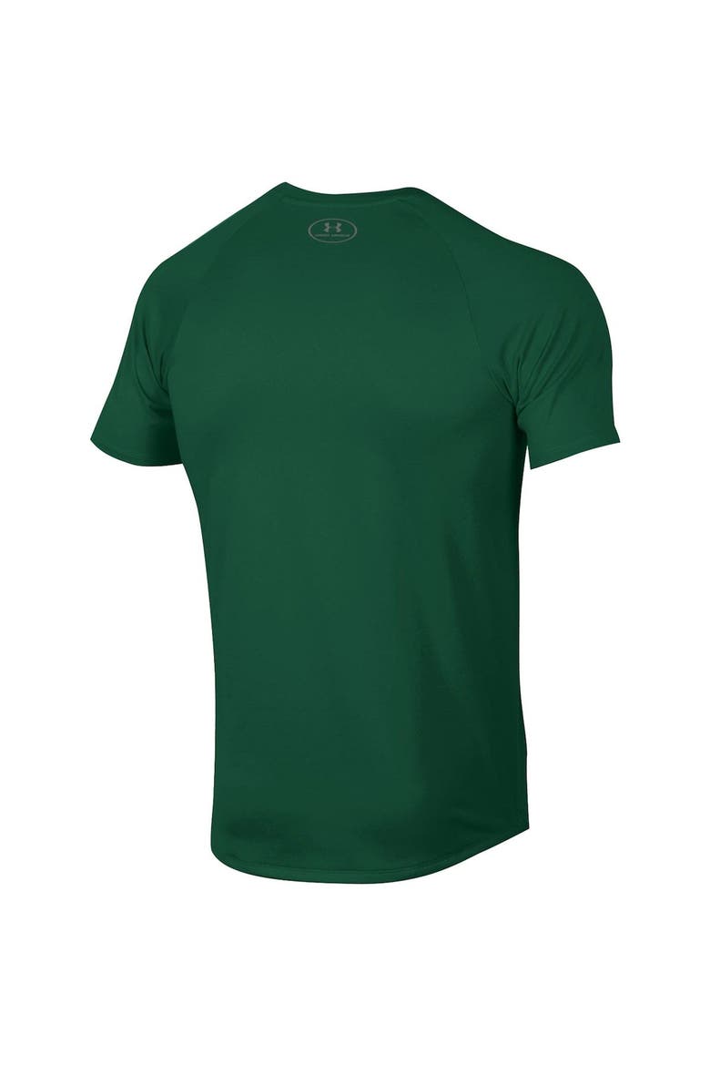 Men's Under Armour Green Colorado State Rams Logo Stripe Performance Raglan T-Shirt, Alternate, color, Green