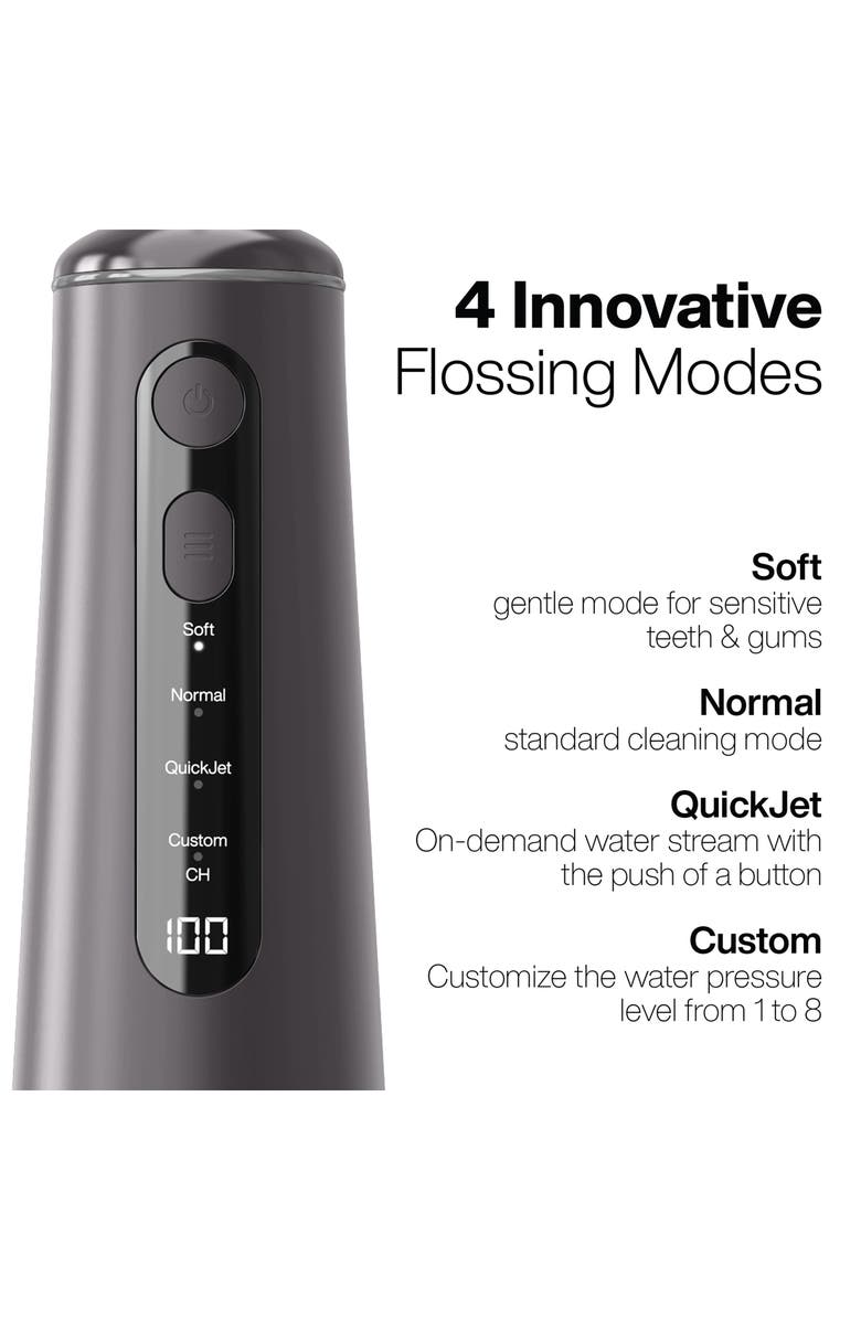 AQUASONIC Elite Rechargeable Water Flosser, Alternate, color,
