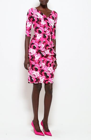 Chiara Boni La Petite Robe Florien Ruched Cocktail Dress Nordstrom