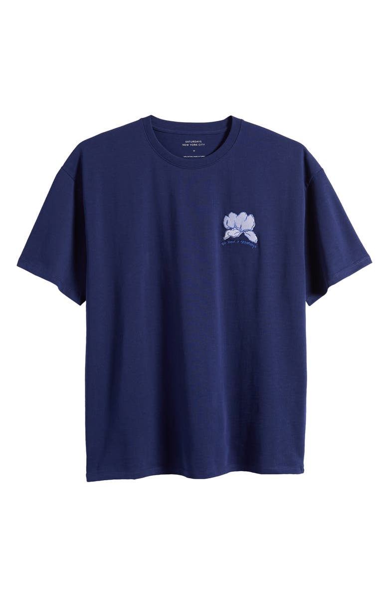 Saturdays NYC x Sig Zane Embroidered Cotton T-Shirt, Alternate, color,