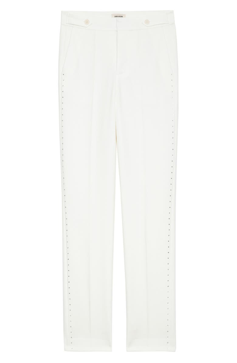 Zadig & Voltaire Panny Strass Rhinestone Pants, Alternate, color, 