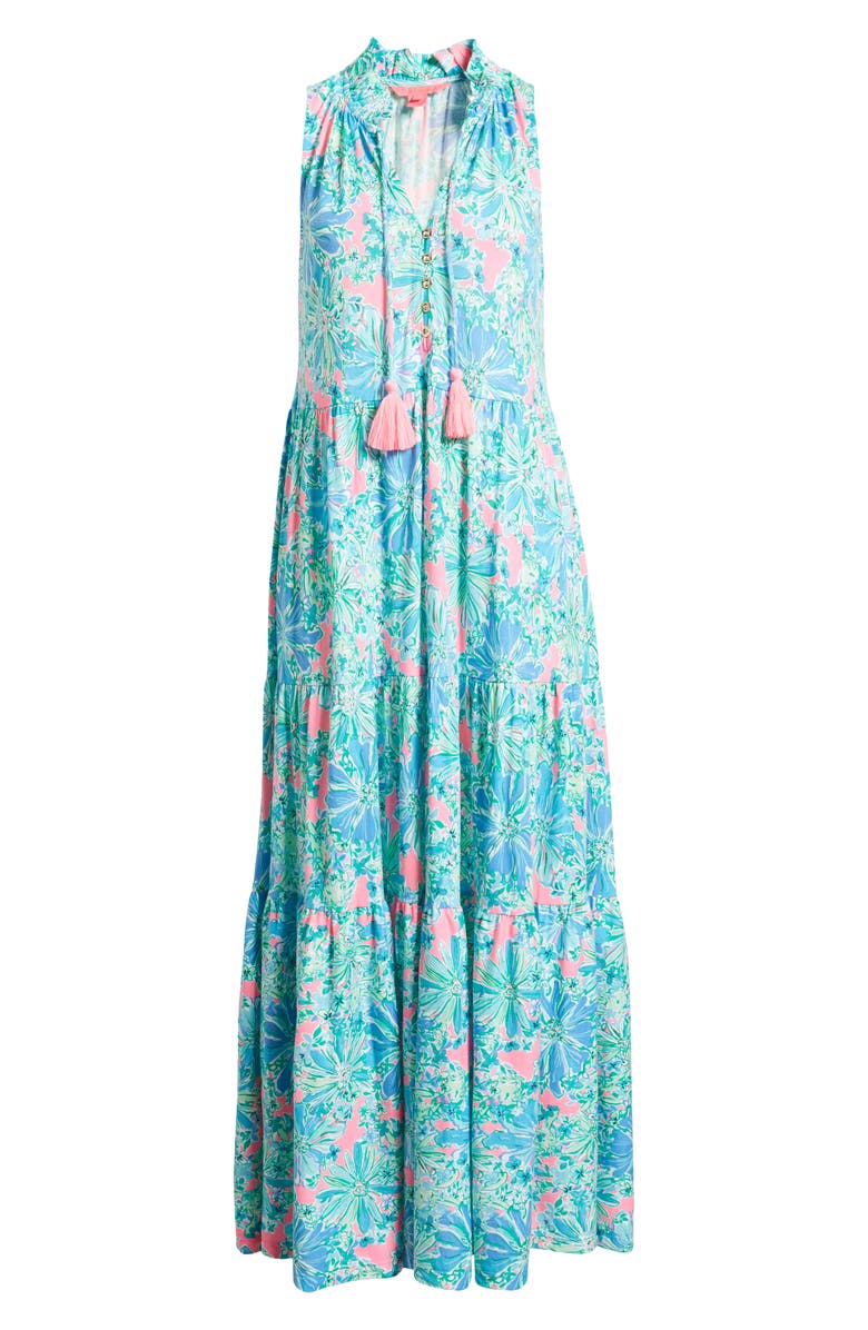 Lilly Pulitzer<sup>®</sup> Malone Floral Maxi Dress, Alternate, color, 