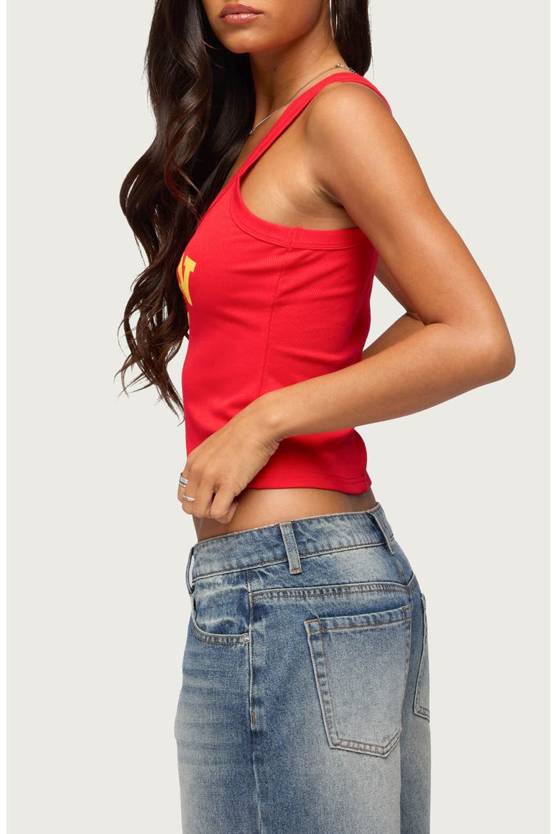 Spain Rib Tank, Alternate, color, RED