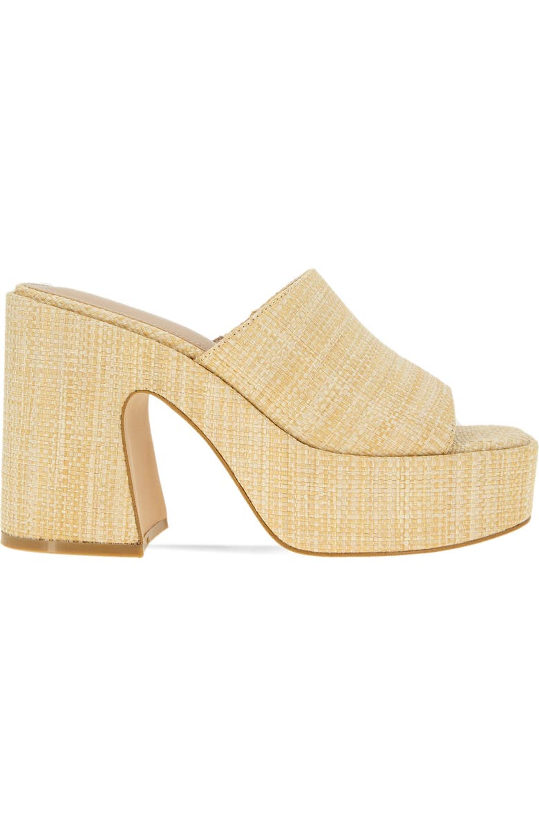 BCBGeneration Swoop Platform Slide Sandal, Alternate, color,