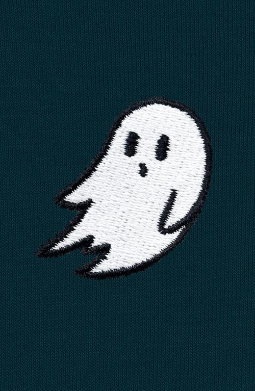 Dalix Womens Ghost Cropped Hoodie In Atlantic Green