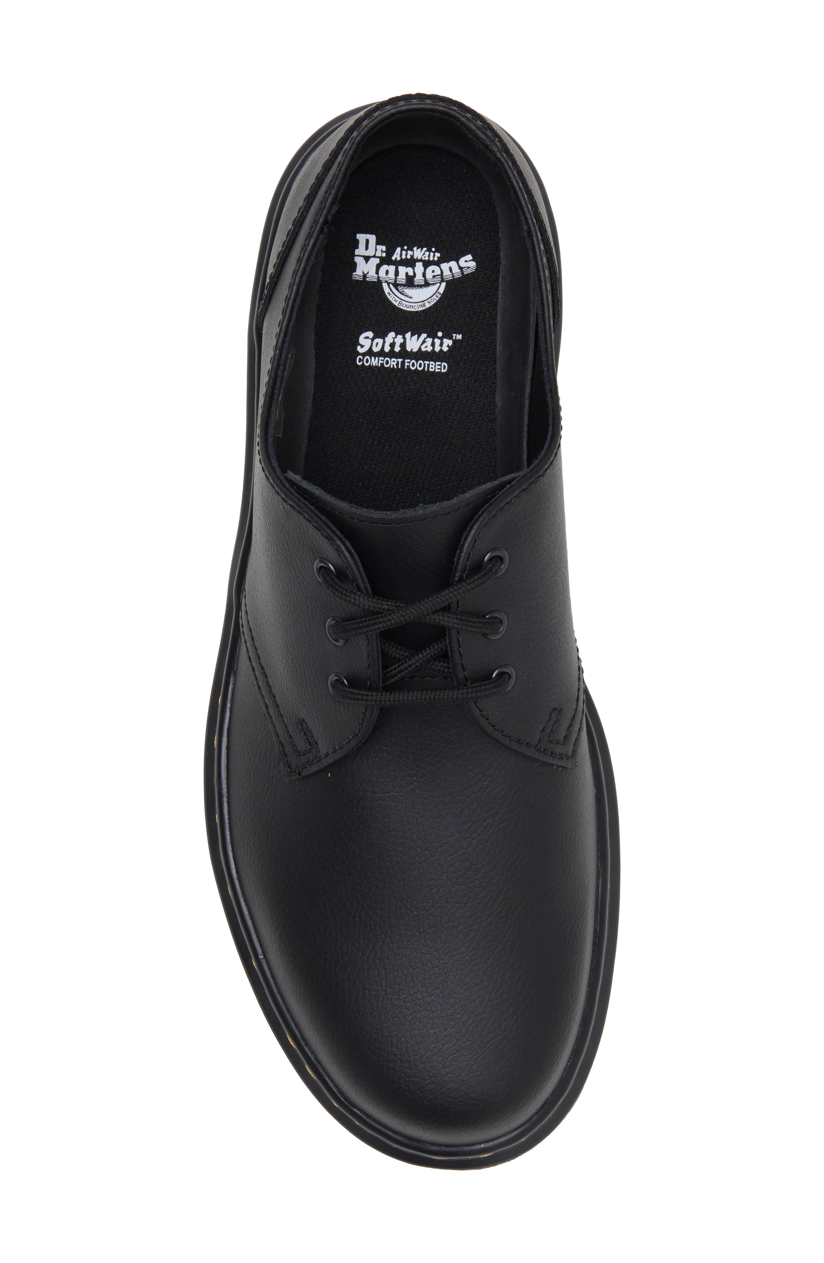 Aprile Leather Oxford, Alternate, color, BLACK