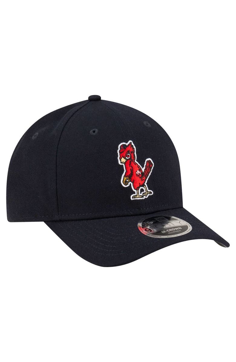 New Era Men's New Era Black St. Louis Cardinals Player Replica 9FORTY Adjustable Hat, Alternate, color, 