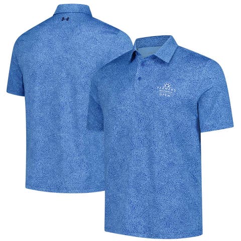 Men's Under Armour  Blue 2025 Farmers Insurance Open Playoff 3.0 Eagle Swoop Polo