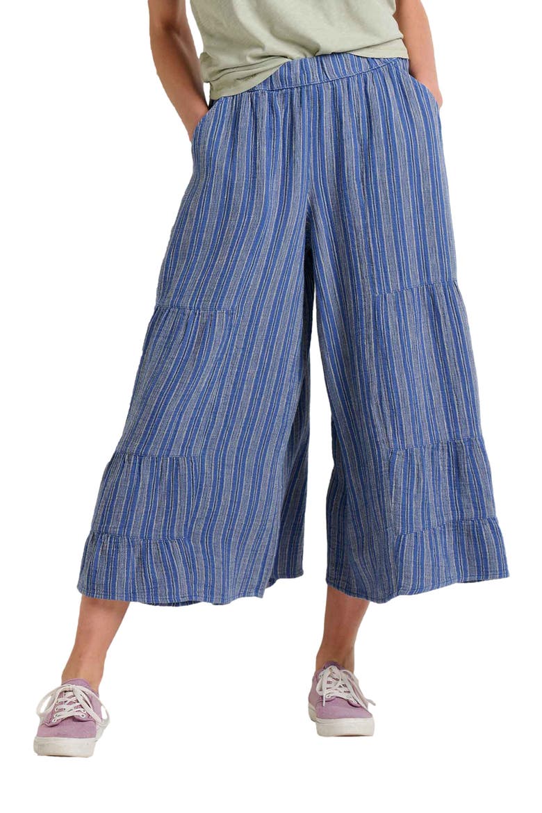 Tate Double Weave Palazzo, Main, color, Kyanite Stripe