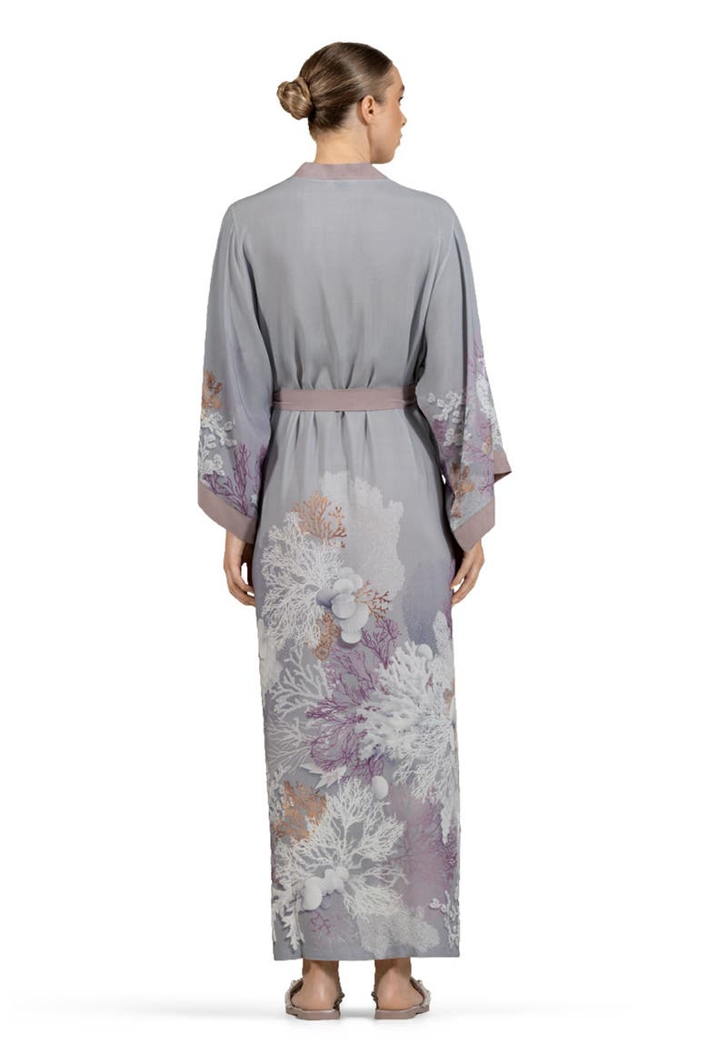 Tethys Women's robe, Alternate, color, Grey