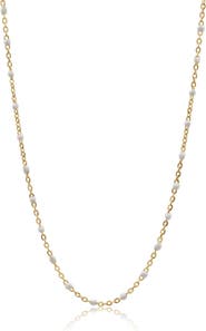Bowood Lane Dayton Enamel Gold Filled Necklace