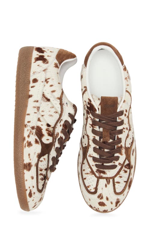Alohas 'tb.490' Brown Low Top Sneakers With Embossed Logo On The Side And Perforated Details In Brown