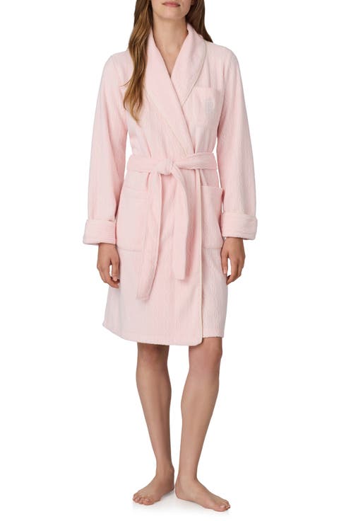 Shawl Collar Short Robe